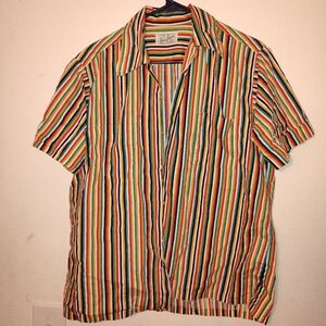 Don Loper of California Men's 70s Button Up Striped
